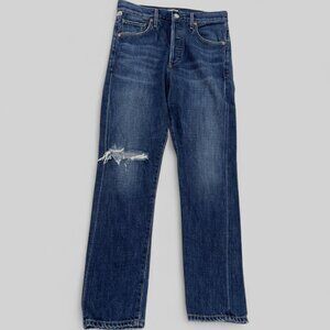 Citizens of Humanity Jeans 30 x 27 Liya High Rise Crop Distressed Women's 28